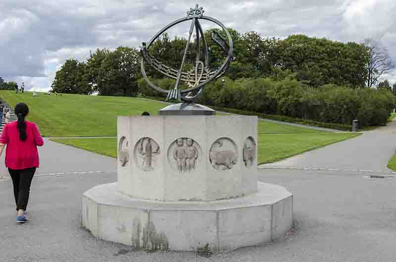 66 - Noruega - Oslo - parque Vigeland - Horoscopo